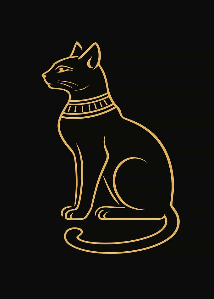 Egyptian Cat Goddess Bastet