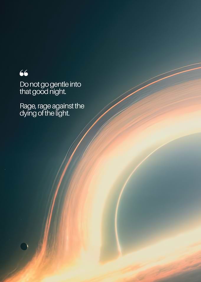 Interstellar Black Hole Quote