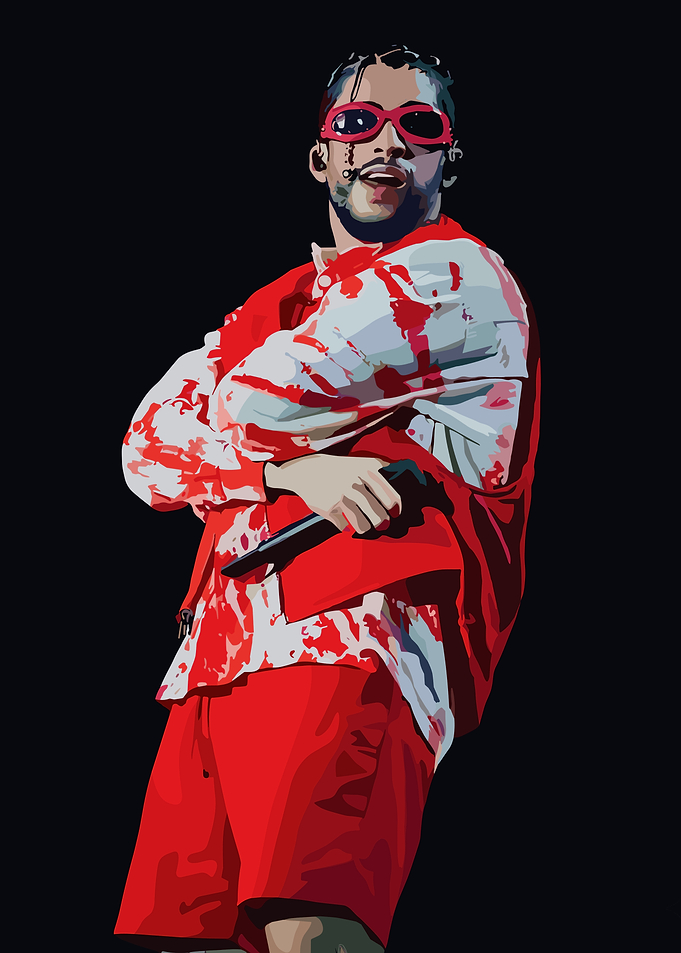 Bad Bunny Digital Art