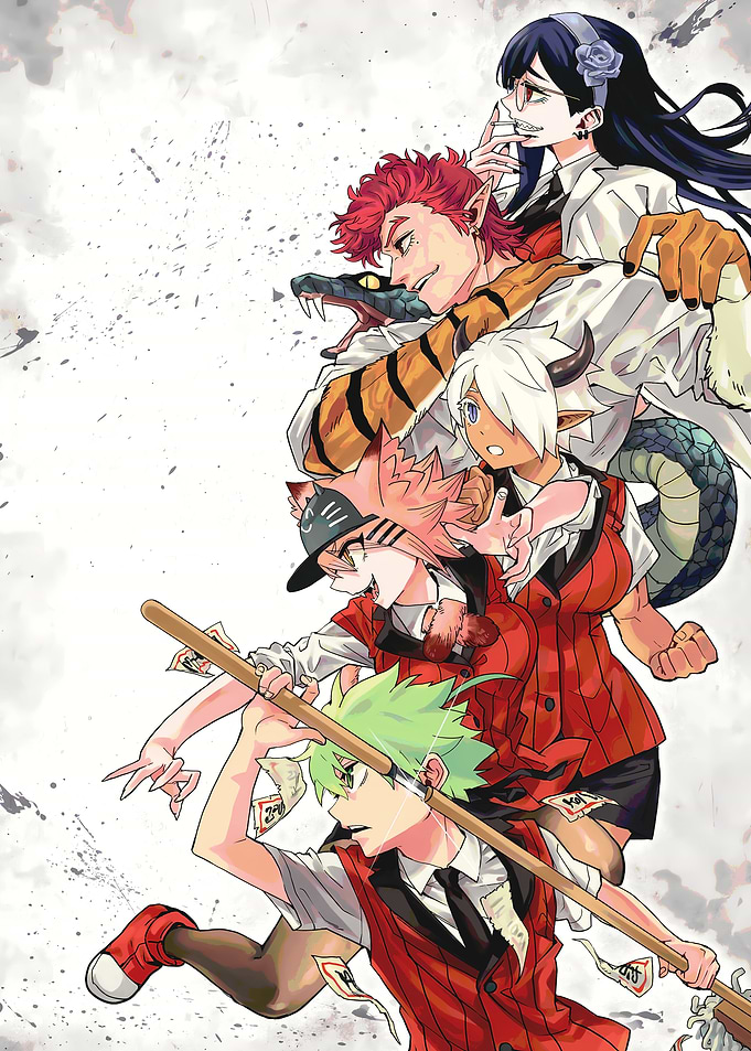Anime characters with animalistic features