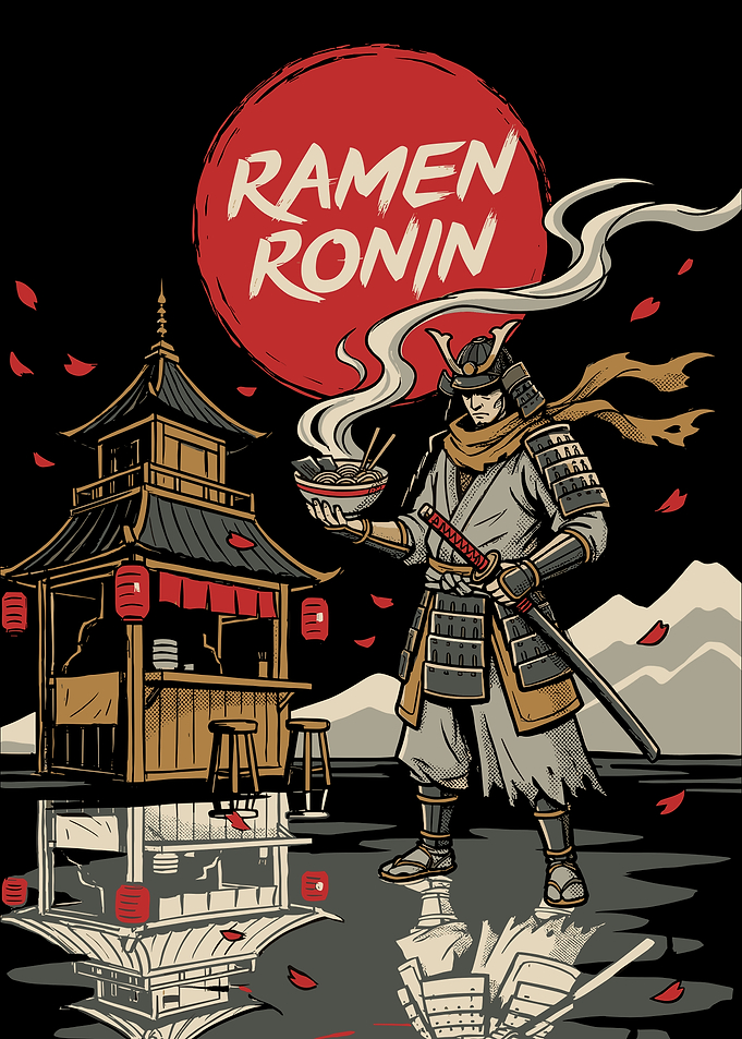 Ramen Ronin with Ramen Bowl