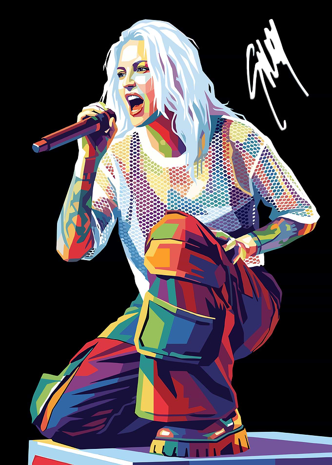Emily Armstrong Colorful Style