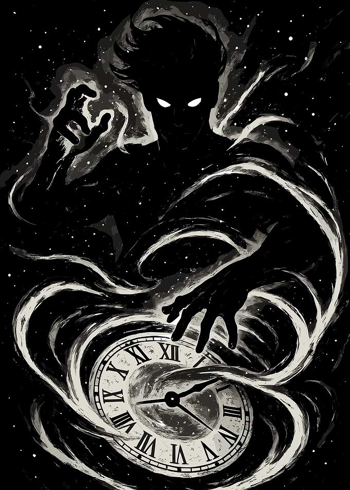 Cosmic Being Manipulating Time