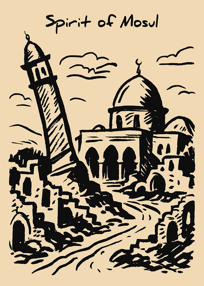 Spirit of Mosul Illustration