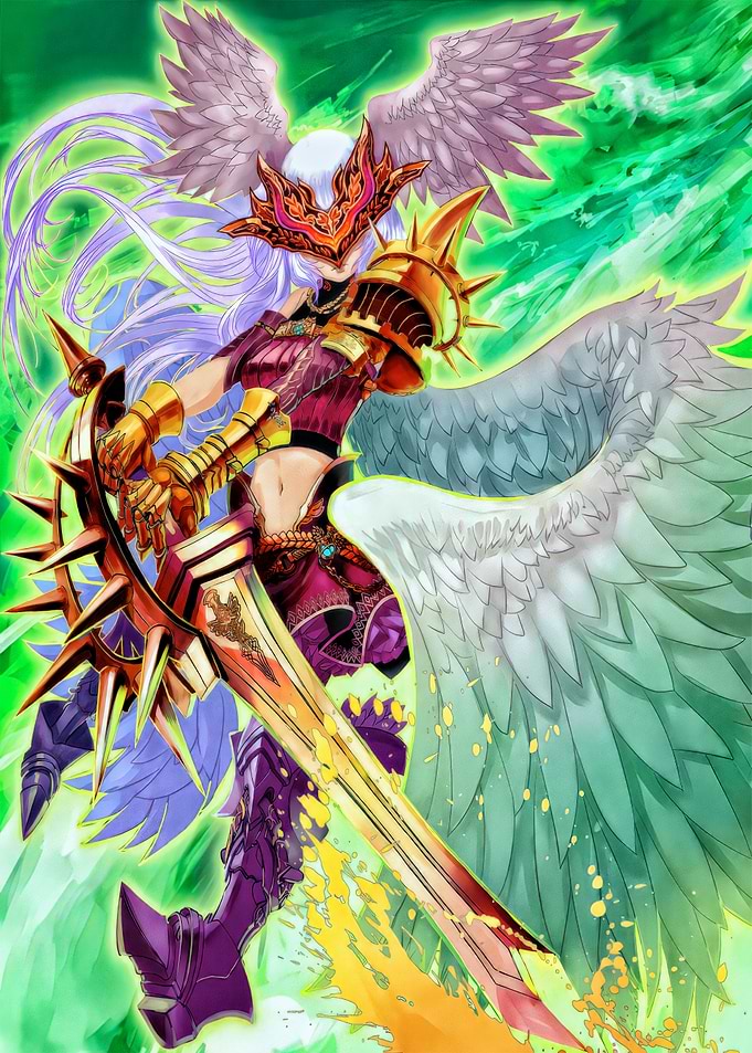 Warrior Angel with Sword and Shield