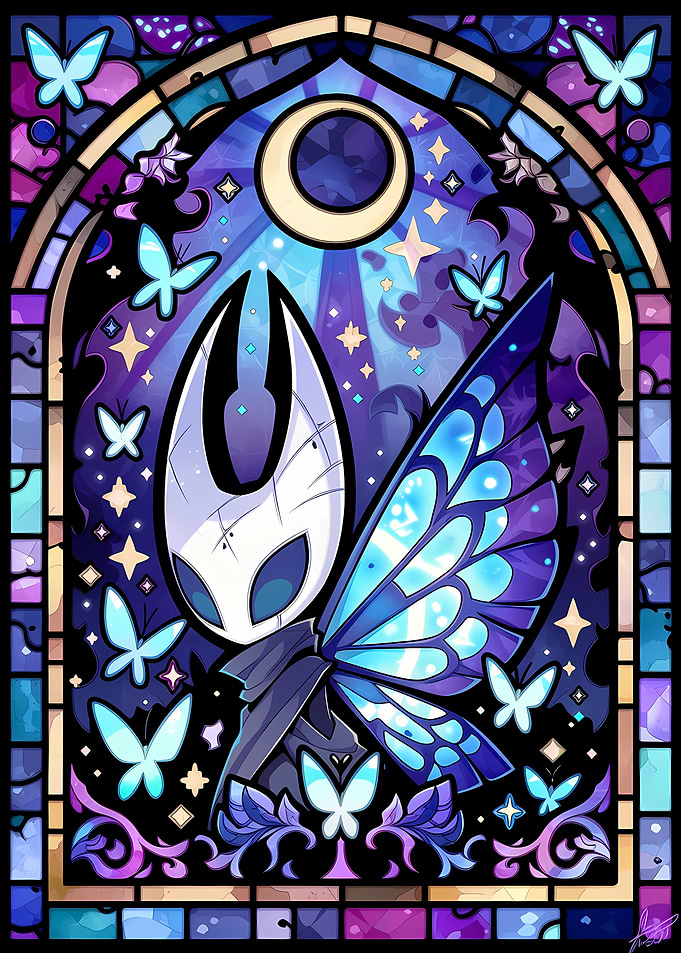 Stained Glass Hornet