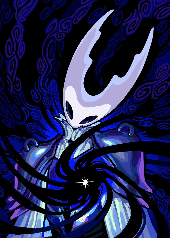 The Knight from Hollow Knight
