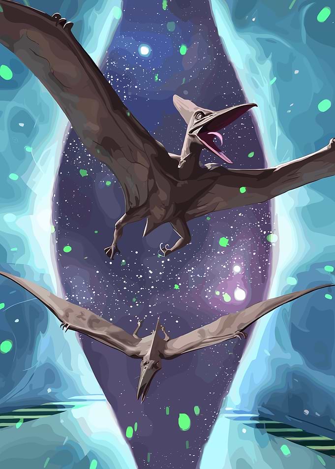 Pterodactyls in Space