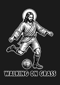 Jesus Playing Soccer