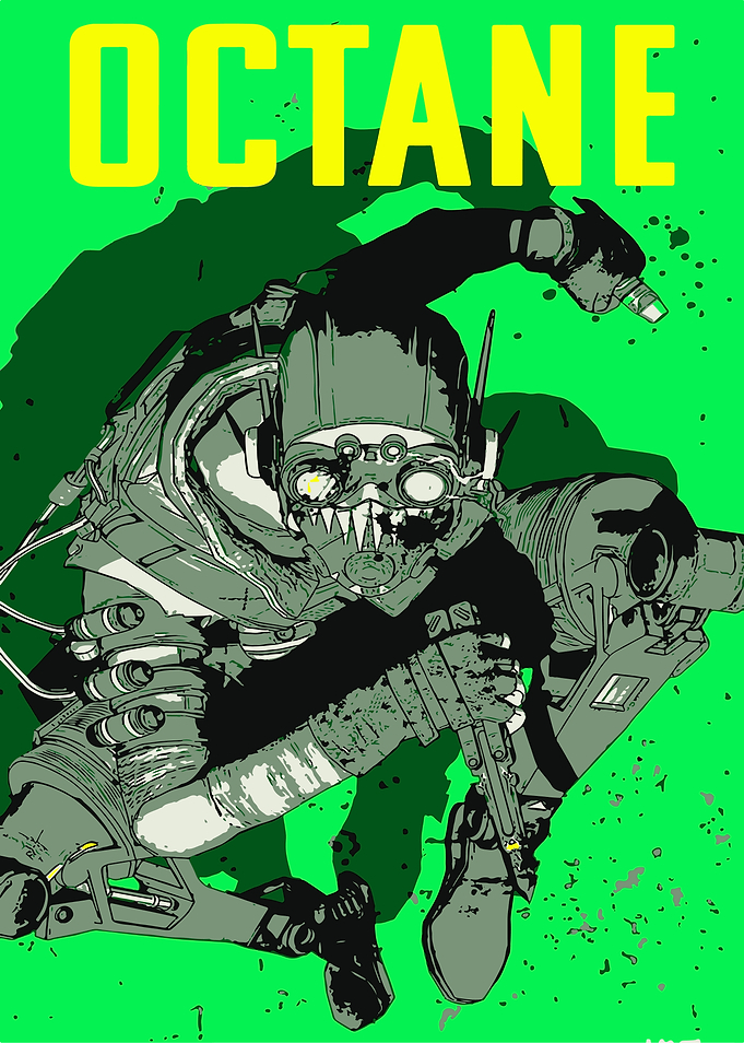 Octane Apex Legends Poster