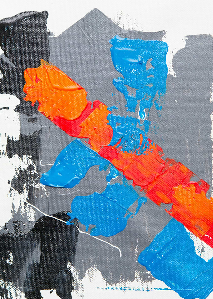 Abstract Paint Strokes