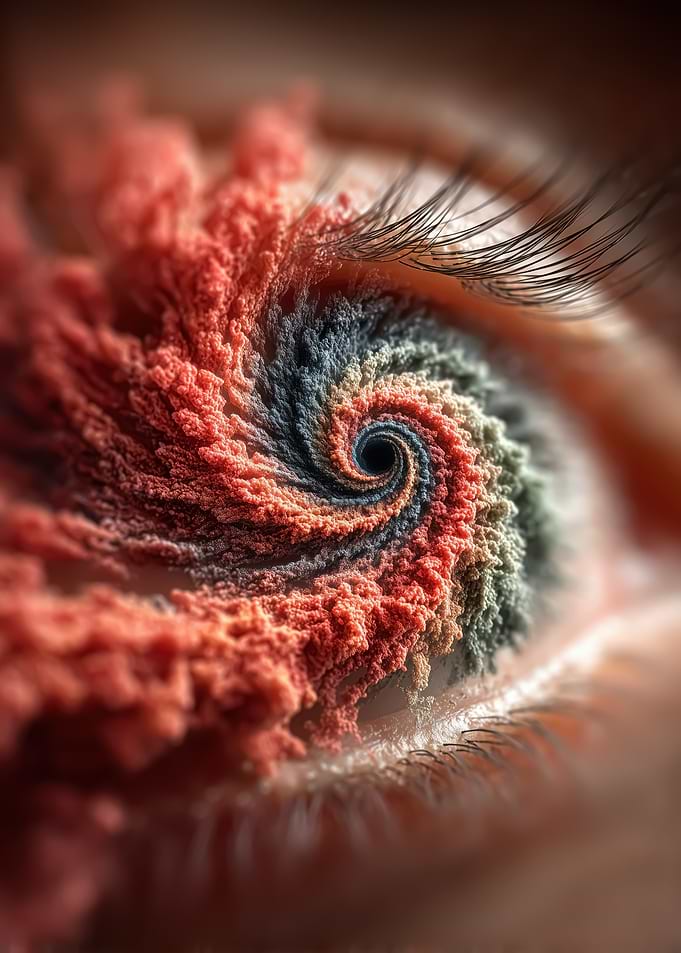 Abstract Eye Spiral