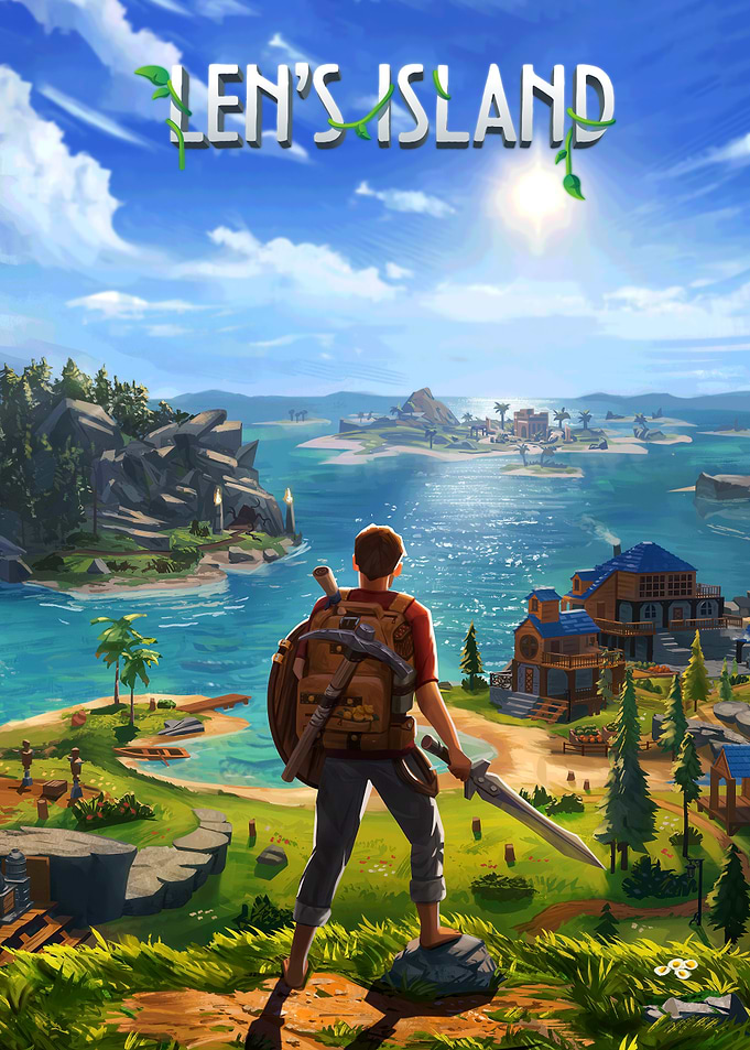 Len's Island Game Art