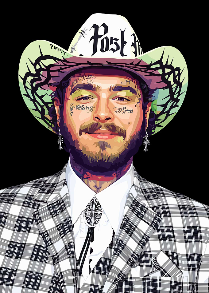 Post Malone Portrait