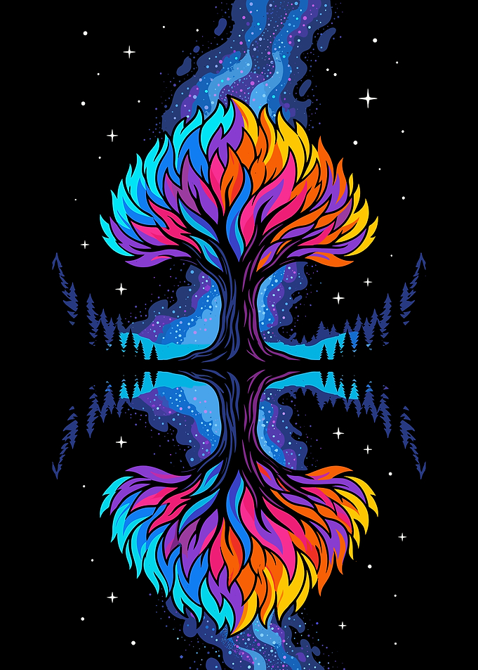 Cosmic Tree Reflection
