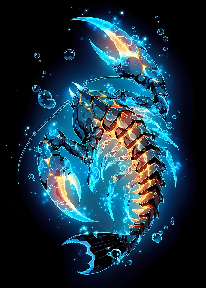 Neon Scorpion