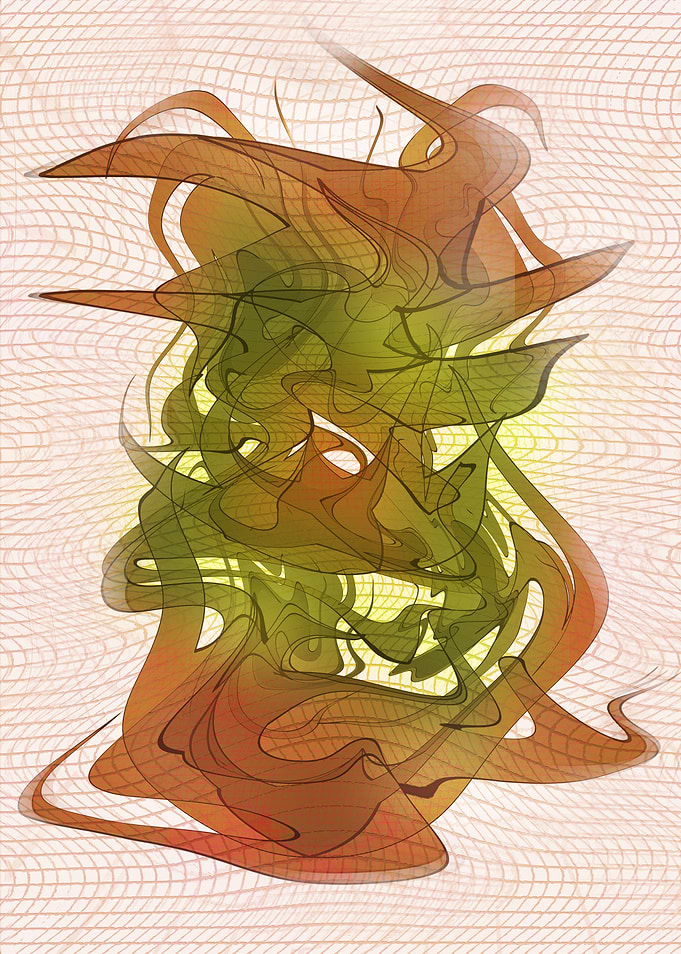 Abstract Swirling Forms 1SFD