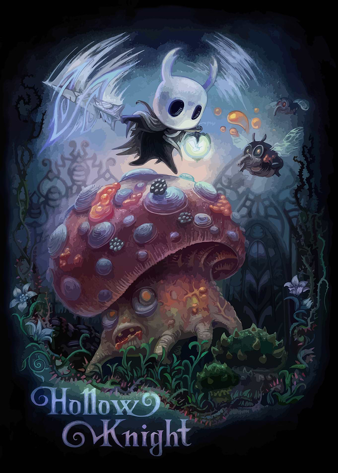 Hollow Knight Mushroom Scene