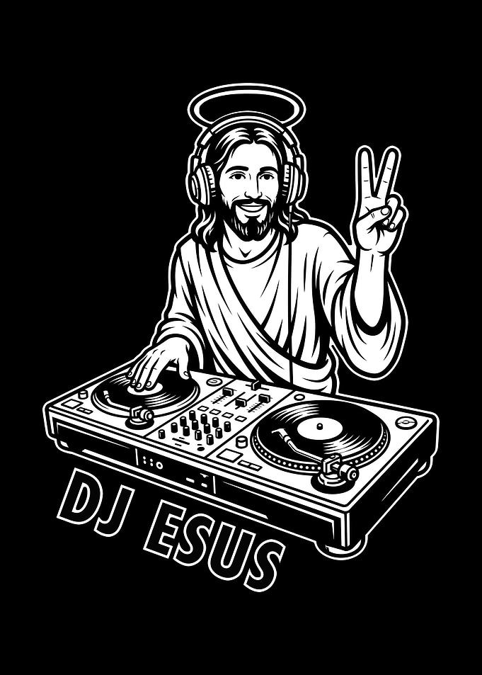 DJ Jesus with Turntables