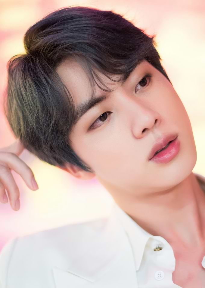 BTS Jin Close-up Portrait
