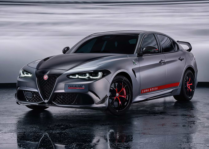 Alfa Romeo Giulia Quadrifoglio Luna rossa
