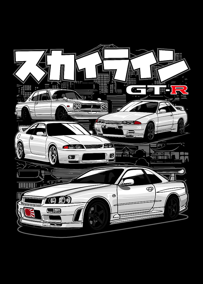 Nissan Skyline GT-R Car Collection