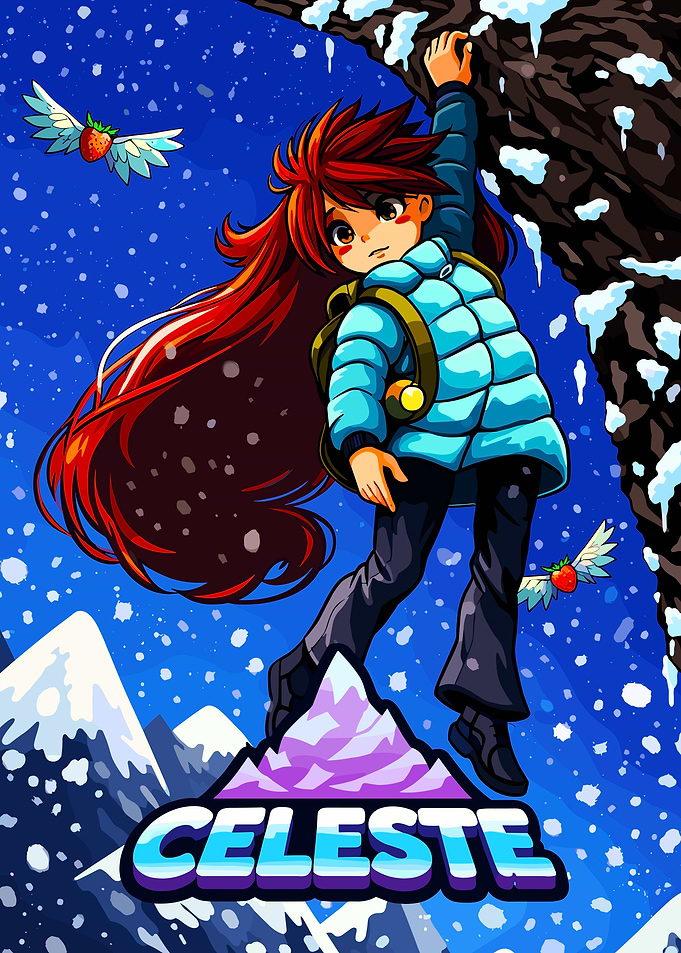 Celeste Game Cover Art