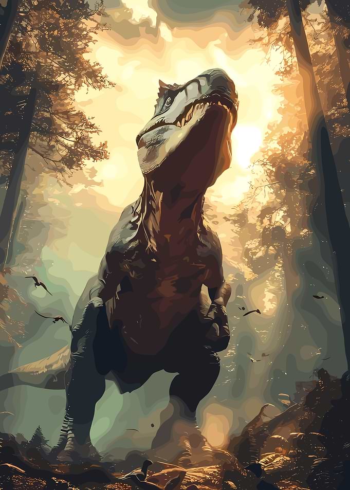 Tyrannosaurus Rex in Forest