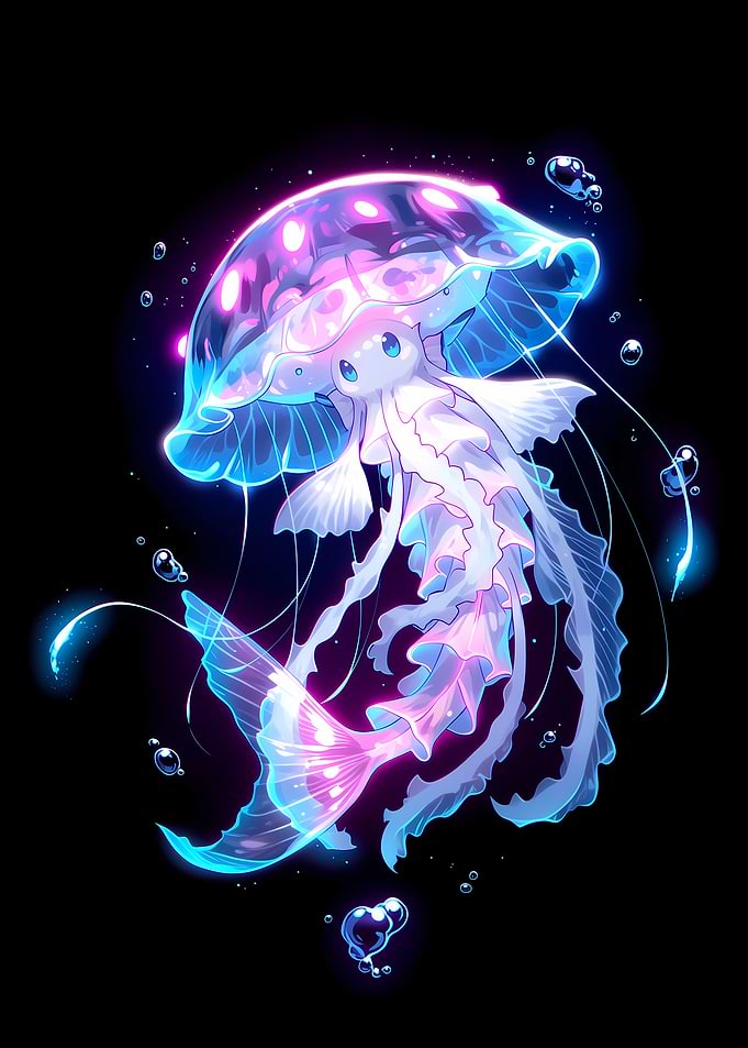 Bioluminescent Jellyfish