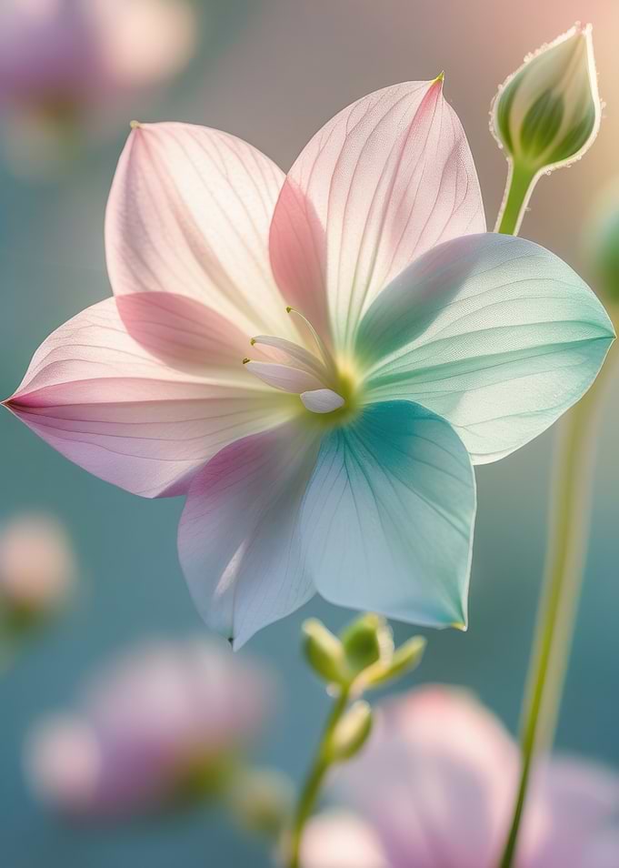 Delicate Translucent Flower