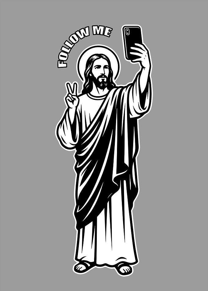 Jesus Taking a Selfie
