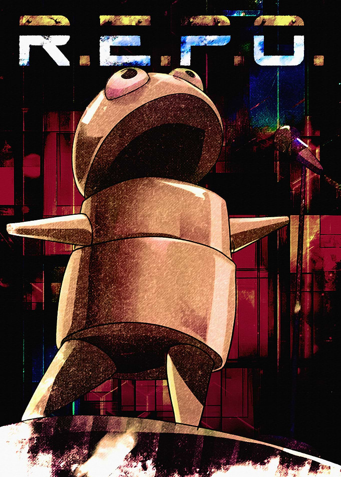 R.E.P.O. Robot Poster