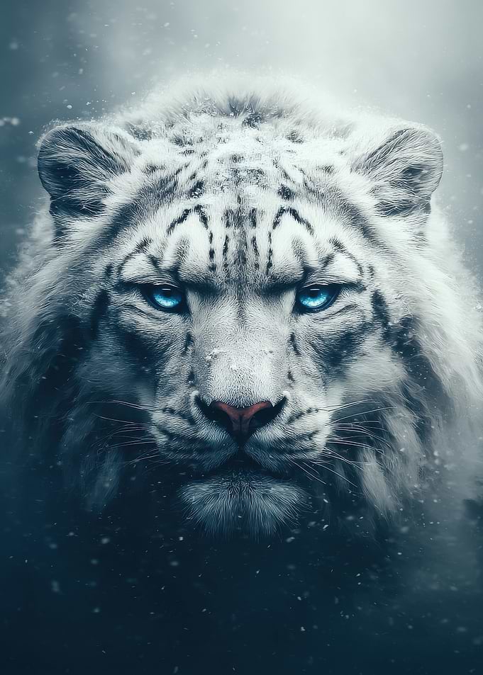 Snow Leopard Portrait