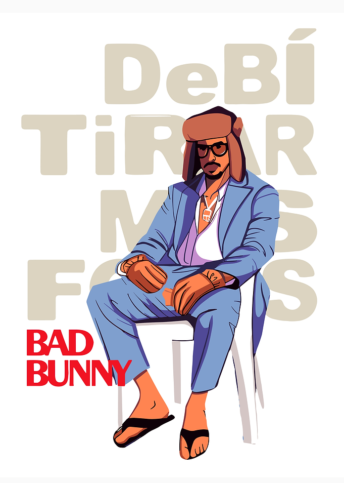Bad Bunny Illustration
