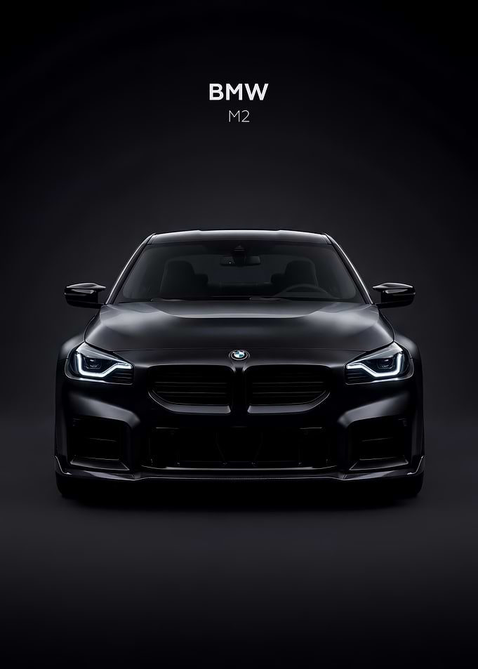 Black BMW M2 Car