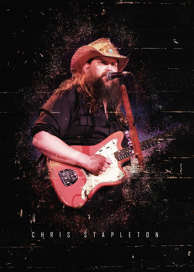 Chris Stapleton Playing Guitar