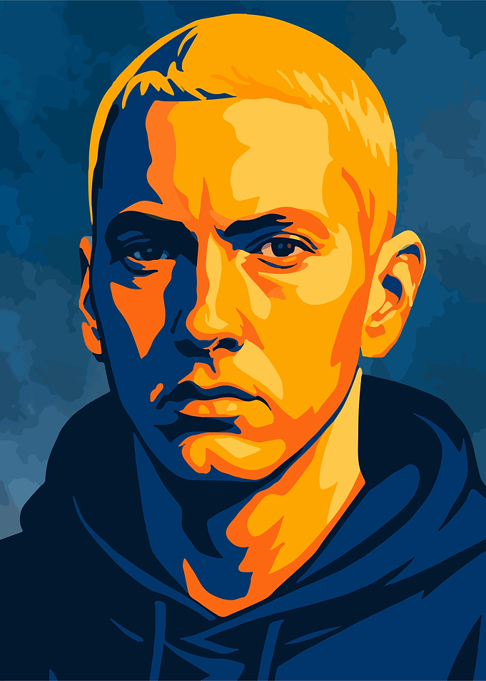 Eminem Pop Art Portrait
