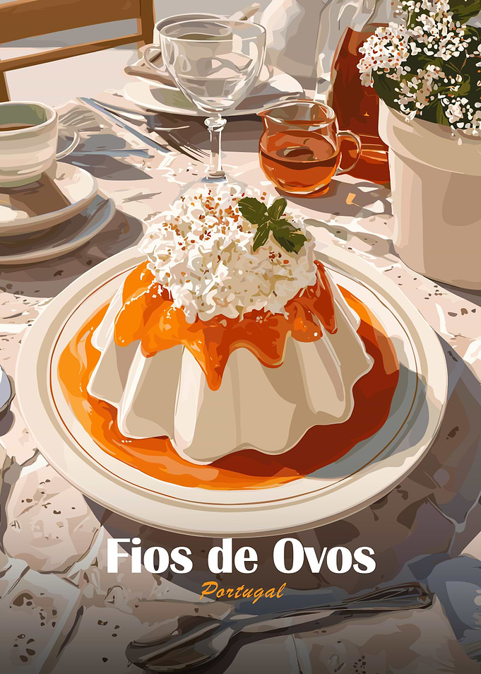Fios de Ovos Dessert