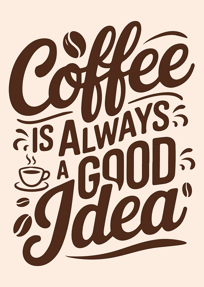 Coffee is Always a Good Idea