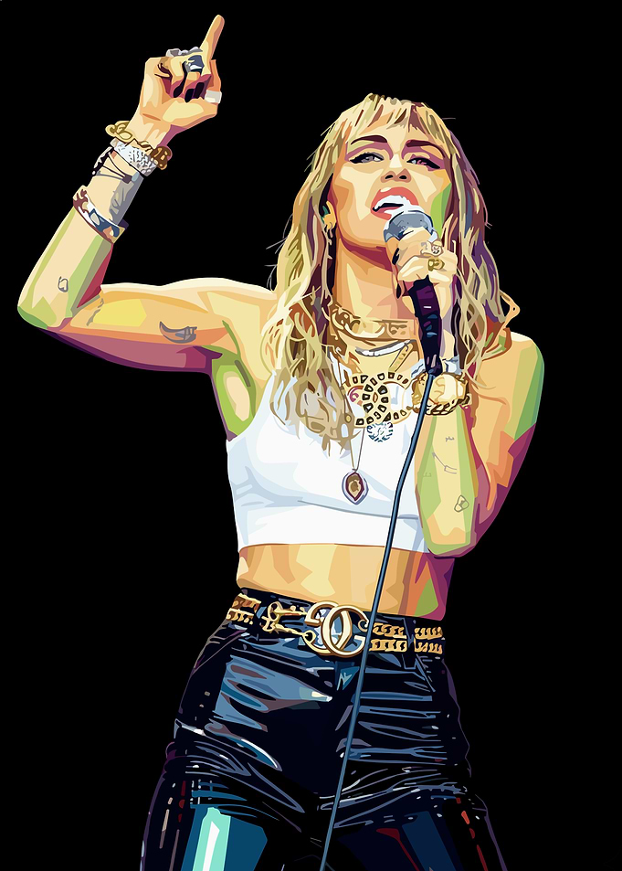 Miley Cyrus Performing Live