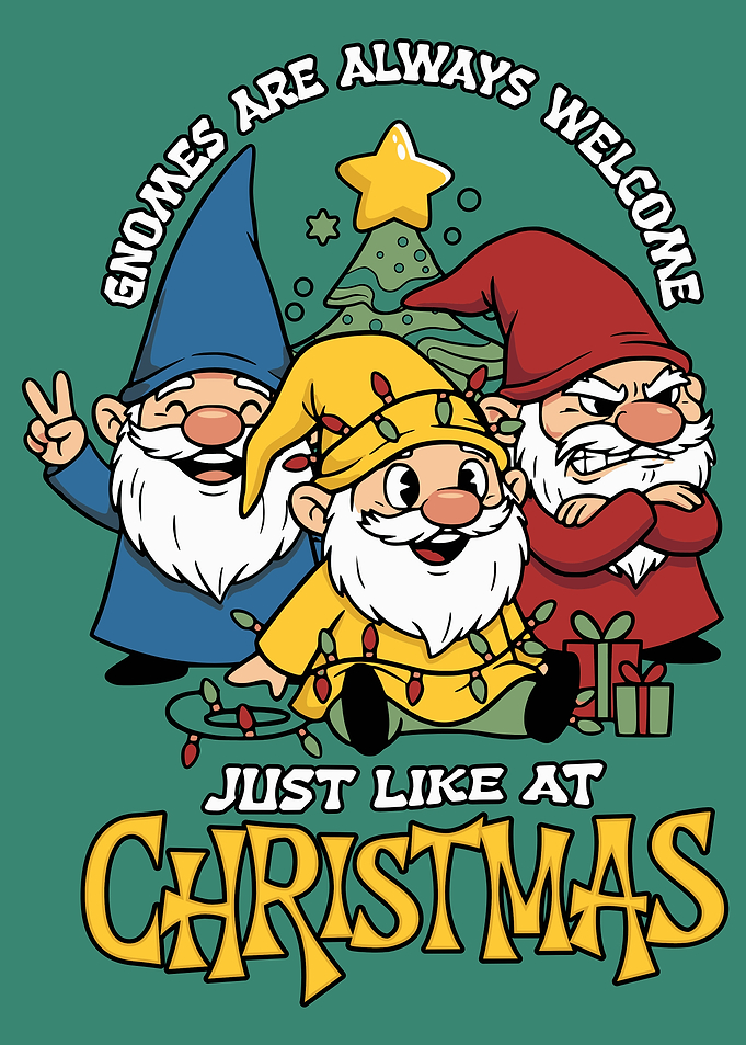Gnomes Welcome at Christmas