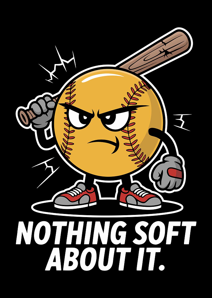 Nothing Soft About It Softball
