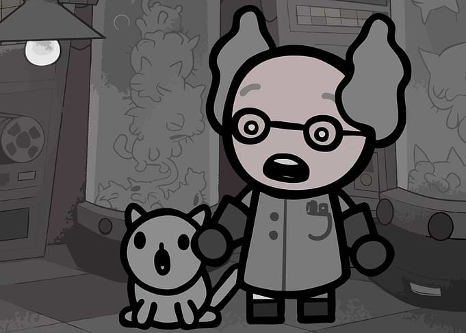 Mad Scientist with Cat Mewgenics!