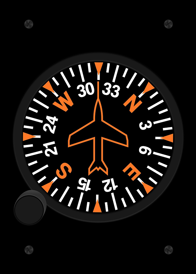 Heading Indicator Aeronautical Art