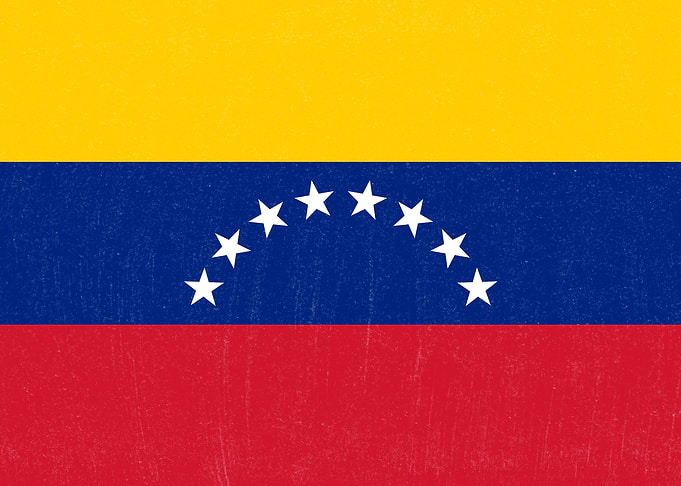 Venezuela Flag Distressed
