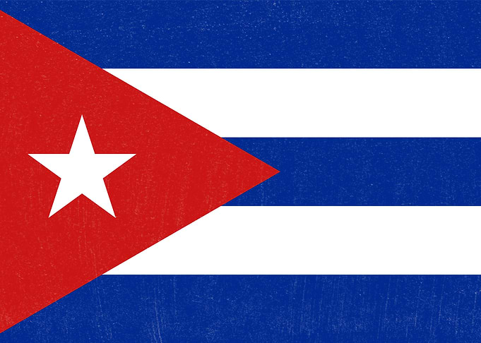 Cuba Flag Distressed