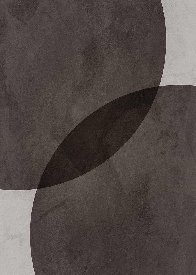 Abstract Overlapping Circles
