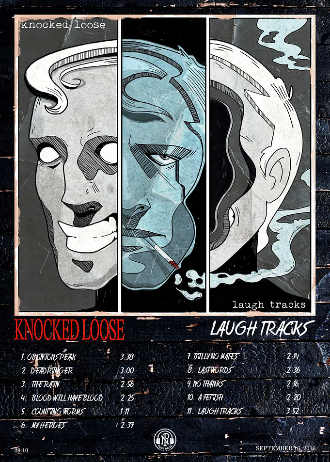 Knocked Loose Laugh Tracks Album Art