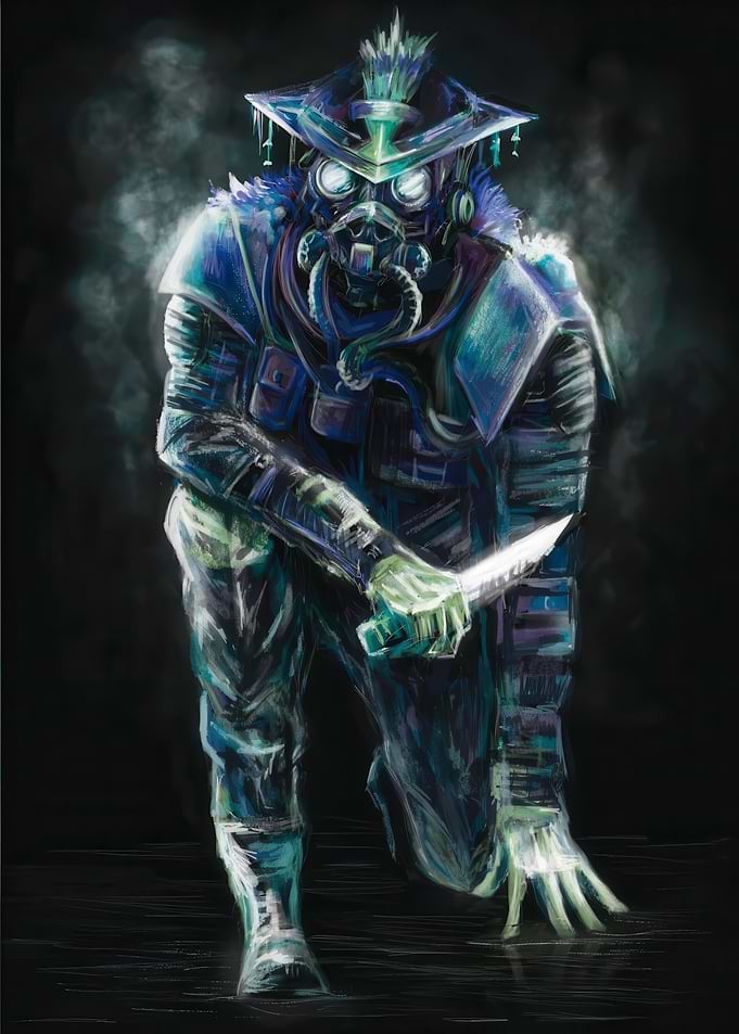 Apex Legends Bloodhound Artwork