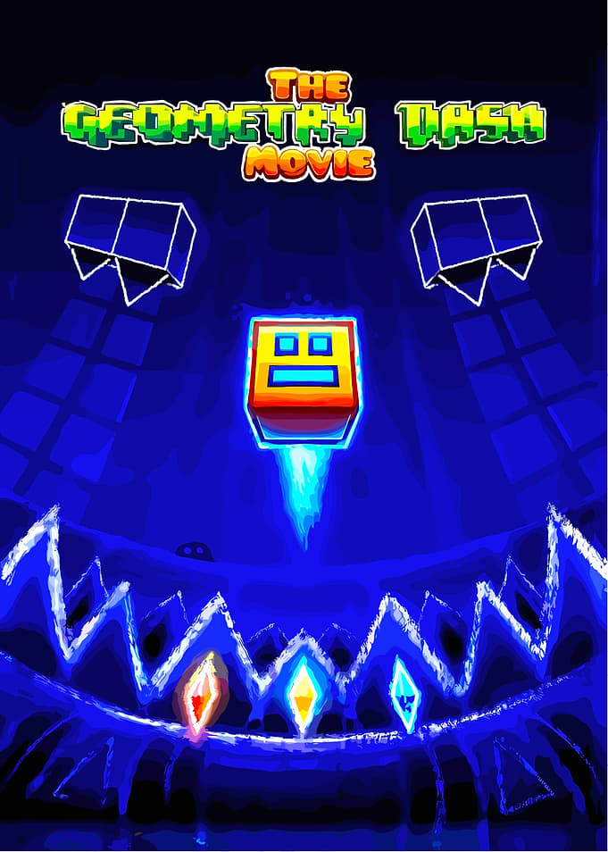 Geometry Dash Movie Poster